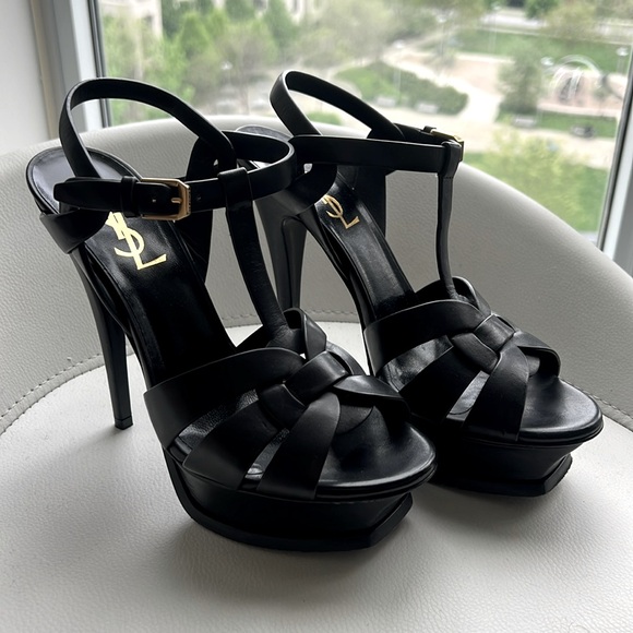 Yves Saint Laurent Shoes - Ysl tribute heel/sandal